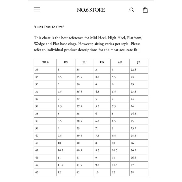 No. 6 Black Leather Mules with Wooden Heel - Picture 7 of 7